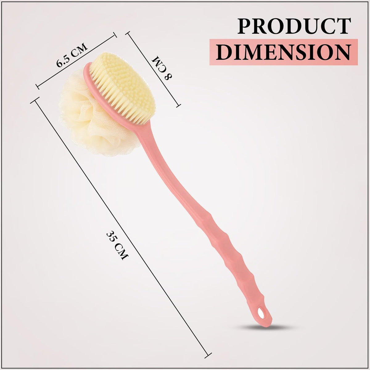 2 in 1 Loofah Bath Brush