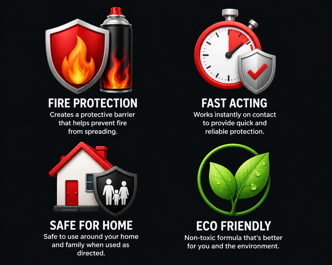 Fire Stop Fire Extinguisher (Buy 1 Get 1 Free)